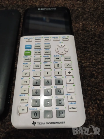Графичен калкулатор Texas TI-83 Premium CE, снимка 6 - Друга електроника - 53622220