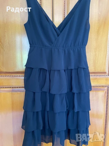 Ефирна черна рокля, снимка 4 - Рокли - 50799208