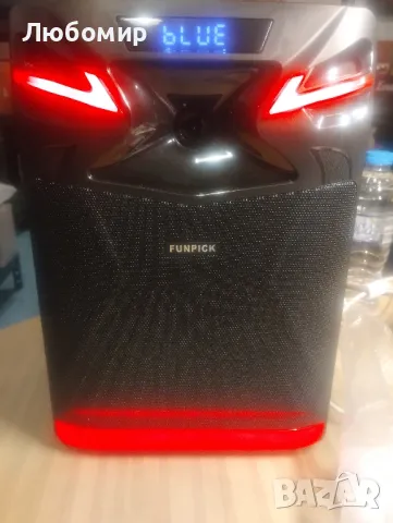 FPSK-1 DSP Bluetooth караоке машина с безжични микрофони, преносима PA система

, снимка 5 - Караоке - 47668622