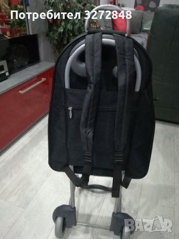 Пазарски сак със свалящи колела GIMI, снимка 14 - Сакове - 38835719