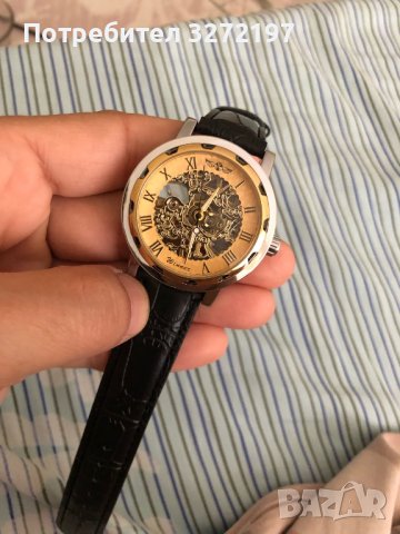 WINNER aвтоматичен,механичен ръчен часовник-скелет, снимка 6 - Мъжки - 41551617