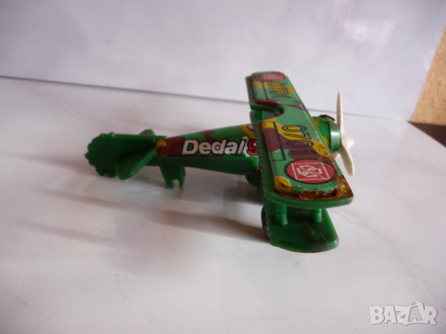 Dedal 9 стара играчка самолетче 0701 самолет крила перка, снимка 3 - Колекции - 44519199