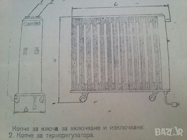 Радиатор глидерен  "ВЕГА-3", снимка 6 - Радиатори - 35799039