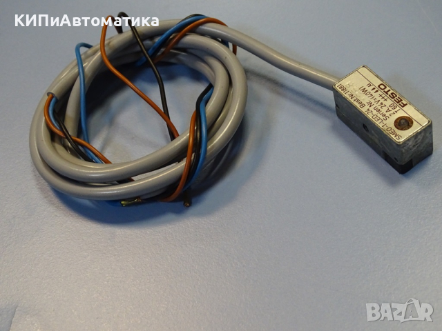 Индуктивен сензор Festo SMEO-1-LED-24 proximity switch, снимка 5 - Резервни части за машини - 44603169