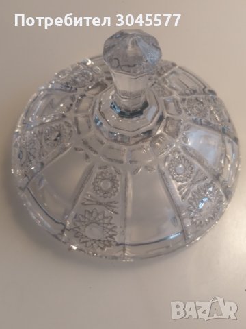 Капак кристален диаметър 9,3-9,5 см, снимка 1