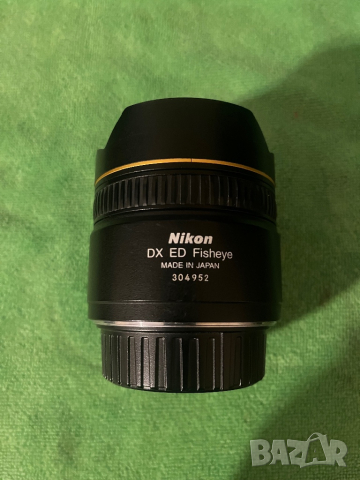Обектив NIKON FISHEYE 10.5mm 2.8G Nikkor ED DX AF, снимка 2 - Обективи и филтри - 31868505