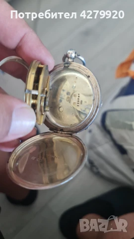 Джобен мъжки сребърен часовник, снимка 3 - Мъжки - 51300570