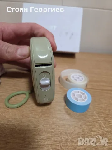 Чисто нов преносим Bluetooth термопринтер за етикети PRT Qutie. Използва термична технология , снимка 2 - Принтери, копири, скенери - 56156236