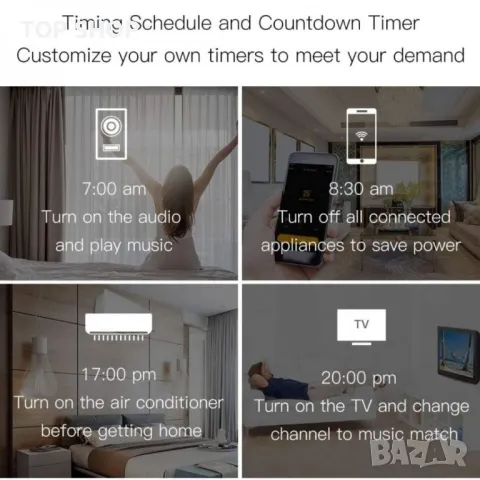MoesGo WiFi IR Control Hub за интелигентни домашни уреди чрез глас, снимка 7 - Мрежови адаптери - 48777062