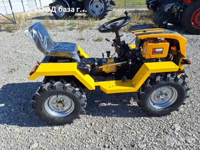 Мини трактор Progarden XS 124 F, снимка 8 - Селскостопанска техника - 48940052
