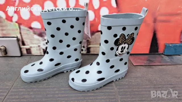 Английски детски гумени ботуши-Н&M, снимка 7 - Детски боти и ботуши - 49769557