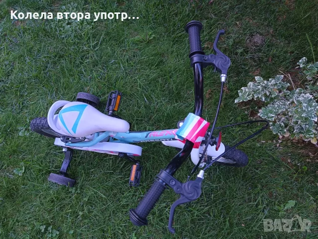 Детско колело 12 цола с помощни колела , снимка 4 - Детски велосипеди, триколки и коли - 56215956