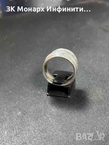 Сребърен пръстен , снимка 3 - Пръстени - 52058624