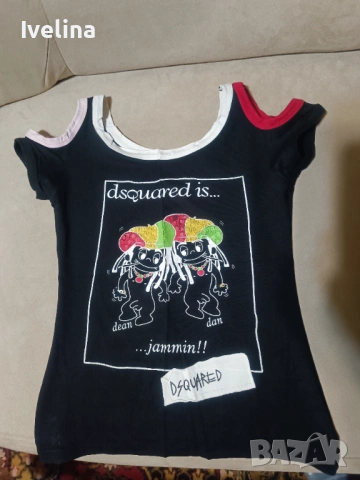 Дамски тениски С, ХС, снимка 16 - Тениски - 53527740