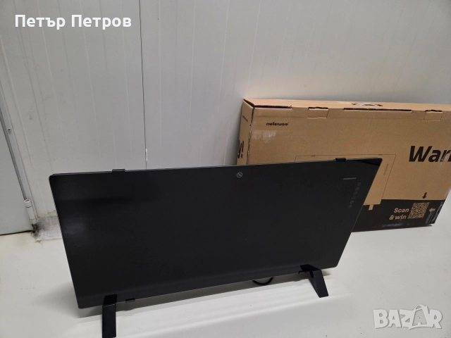 Стъклен конвектор MELLERWARE 2000 вата със Wi-fi за стенен и подов монтаж, снимка 3 - Отоплителни печки - 52841405