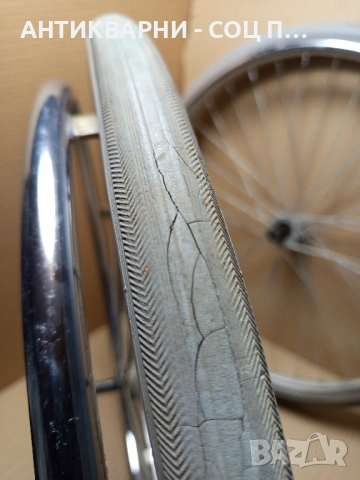 Комплект Стари Рингови Колела За Инвалидни Колички., снимка 6 - Антикварни и старинни предмети - 51571093