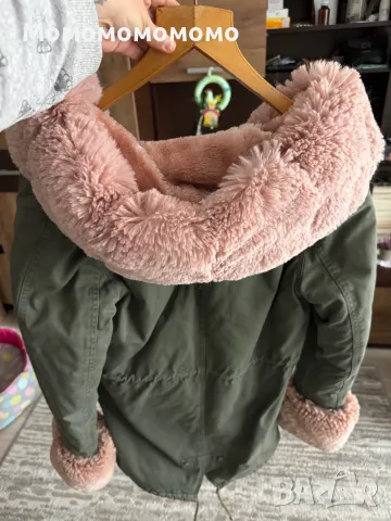 Палто с пух, снимка 3 - Палта, манта - 48153632