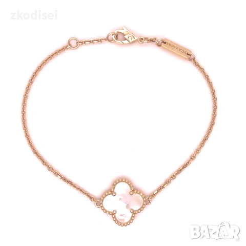 Златна дамска гривна Van Cleef 3,76гр. 18,0см. 14кр. проба:585 модел:37756-3