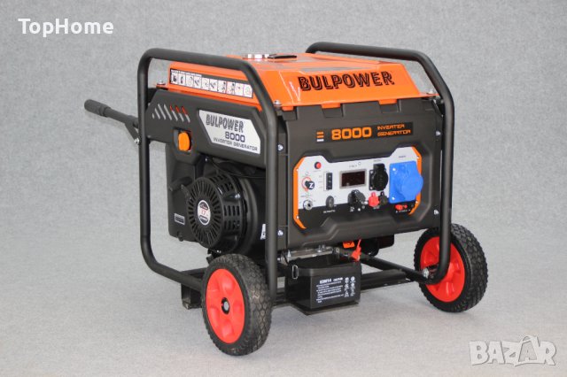 Генератор На Ток ГАЗ-БЕНЗИН-Инверторни (950W-12КW) BULPOWER, снимка 7 - Генератори - 42368072