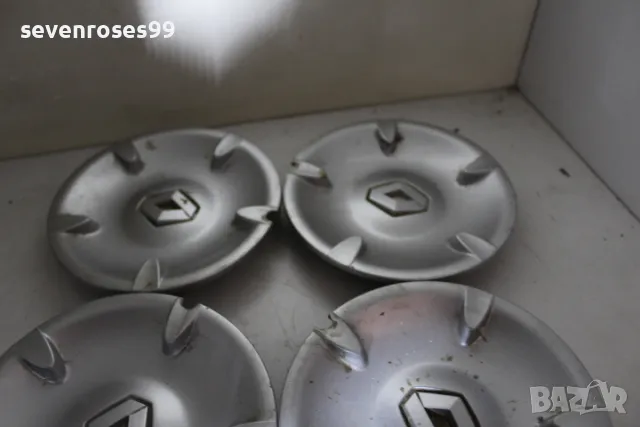 Капачки за лети джанти Рено Renault 7700427280 комплект 4 броя, снимка 4 - Части - 50337448