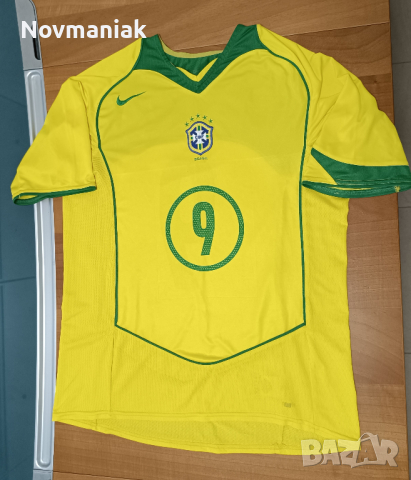 Nike Brazil-#9-Ronaldo-2004-2006-Много Запазена , снимка 6 - Тениски - 44524425