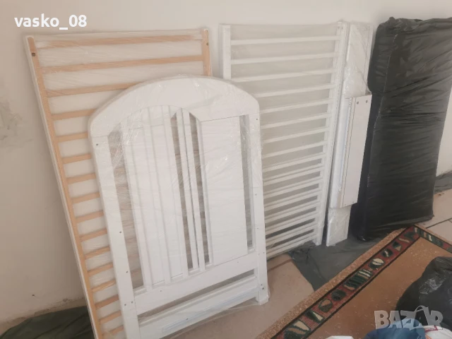 Ново_бебешко легло tymon 60x120 + матрак, снимка 5 - Бебешки легла и матраци - 50623610