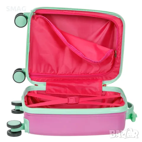 Детски Куфар с колелца за пътуване - Розов Еднорог 22л S_1226470, снимка 5 - Други - 50140032