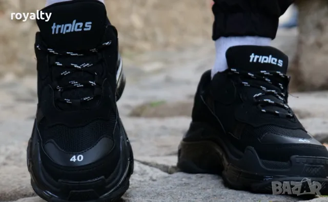 Balenciaga Triple S мъжки маратонки , снимка 3 - Маратонки - 49766528