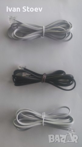 RJ кабели - RJ11, RJ14 и RJ25, снимка 1