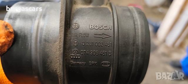 Дебитомер 074 906 461 B / 0 281 002 461 Audi A4 B7 Avant 1.9 - 116к.с., снимка 2 - Части - 53653958