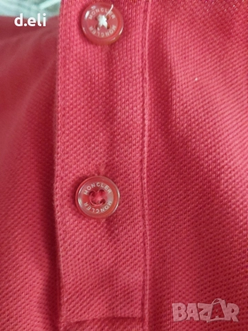 Moncler Original Size XL 100% Памук Мъжка ризка, снимка 4 - Тениски - 51639229