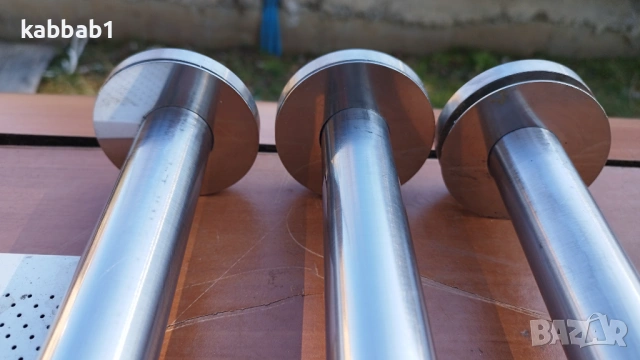 Подпори за мебели или нещо друго - Тръби от неръждаема стомана с фланци -   , снимка 3 - Железария - 53659632