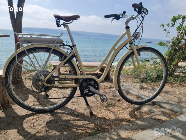 ПРОМОЦИЯ!Оригинален швейцарски електрически велосипед с ретро дизайн и  канадско задвижване от Bionx