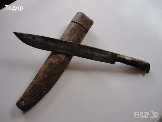 Огромен овчарски нож каракулак с кания , снимка 16 - Ножове - 48365659