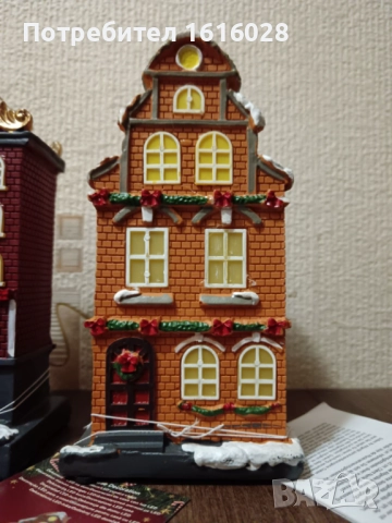 Нови LED светещи Къщи за изграждане на Коледни селца., снимка 11 - Ракли - 51007657