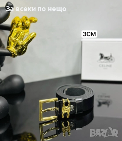Tommy Hilfiger🔝Hugo Boss🔝Celine Унисекс Колан Естествена Кожа🔝Мъжки Колан🔝Дамски Колан Код E1102, снимка 6 - Колани - 52487507