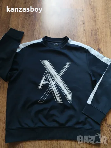 armani exchange - страхотна мъжка блуза Л, снимка 8 - Блузи - 56238743