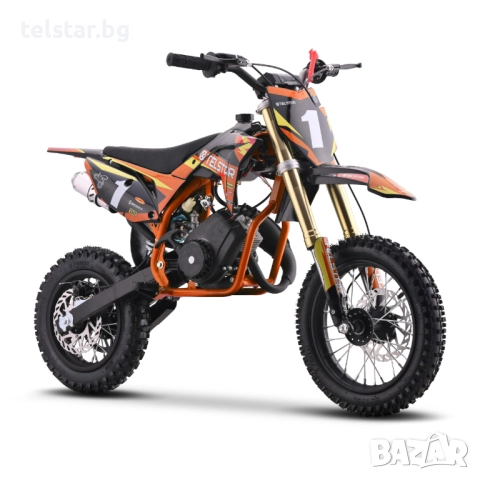 Детски кросов мотор MXR 70CC Нов модел / DIRT BIKE с добавена функция "Лесен старт"., снимка 4 - Мотоциклети и мототехника - 52424956