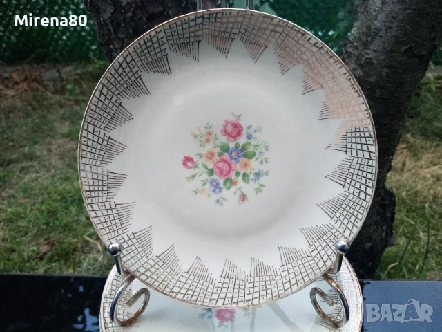 Баварски десертни чинии - 10 бр., снимка 2 - Чинии - 51231292