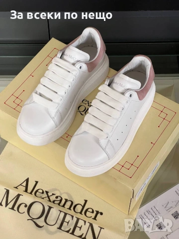 Alexander McQueen Дамски Маратонки ЕСТЕСТВЕНА КОЖА👟 Дамски Спортни Обувки Код SK994, снимка 2 - Маратонки - 53741768
