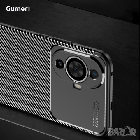 Huawei Nova 11 Противоударен Силиконов Гръб Карбон, снимка 6 - Калъфи, кейсове - 41616366