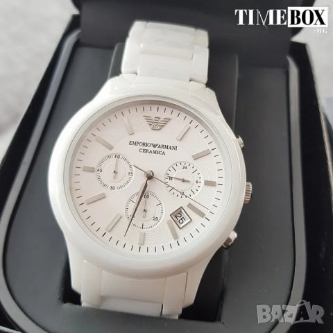 Emporio Armani AR1453 Ceramica Chronograph. Нов мъжки часовник, снимка 3 - Мъжки - 38773418