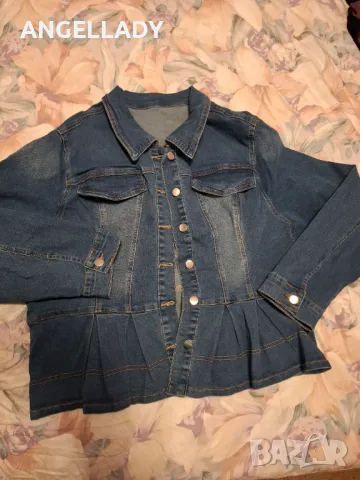 Продавам дънково яке , снимка 5 - Якета - 49332021