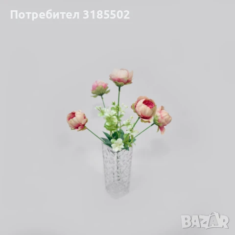 Изкуствени божури, снимка 4 - Изкуствени цветя - 51227212