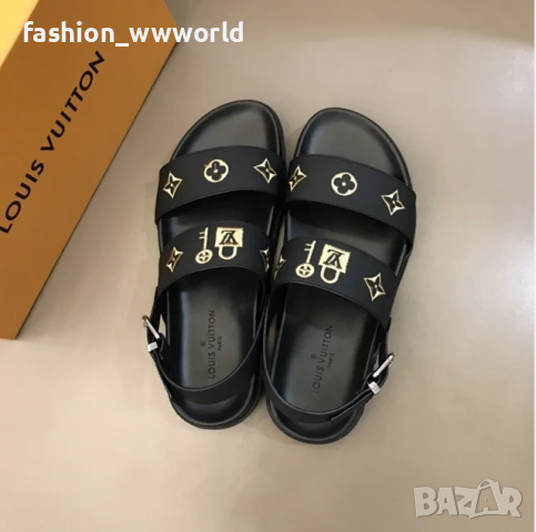 Мъжки сандали и чехли LOUIS VUITTON (38-45) - реплика, снимка 8 - Мъжки сандали - 36212801