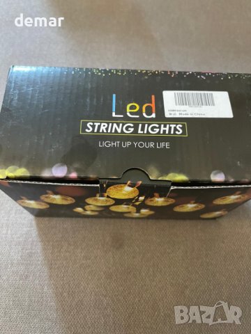 Коледни лампи 5,5 м 50 LED, снимка 7 - Лед осветление - 42542037