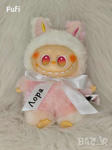 ✨️ Labubu с име по избор , снимка 4 - Плюшени играчки - 50923148