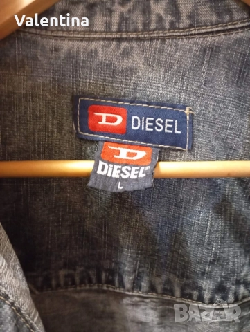 Мъжко дънково яке Diesel , снимка 3 - Якета - 51553443