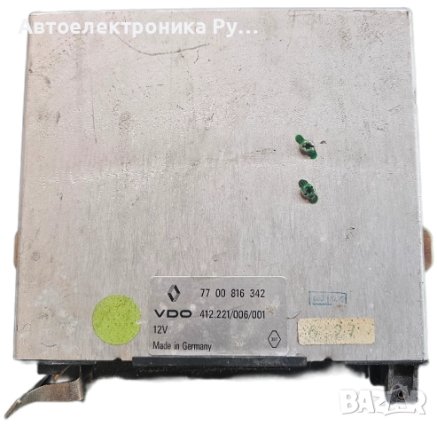 компютър на ДВИГАТЕЛЯ RENAULT SAFRANE VDO 412.221/006/001, 412221006001, 77 00 816 342