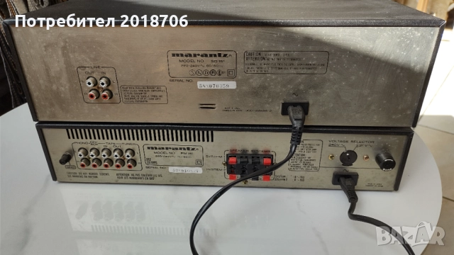 Усилвател и дек Marantz, снимка 5 - Ресийвъри, усилватели, смесителни пултове - 52471373